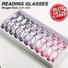 10 Lightweight and Fashionable New Women's Printed Reading Glasses