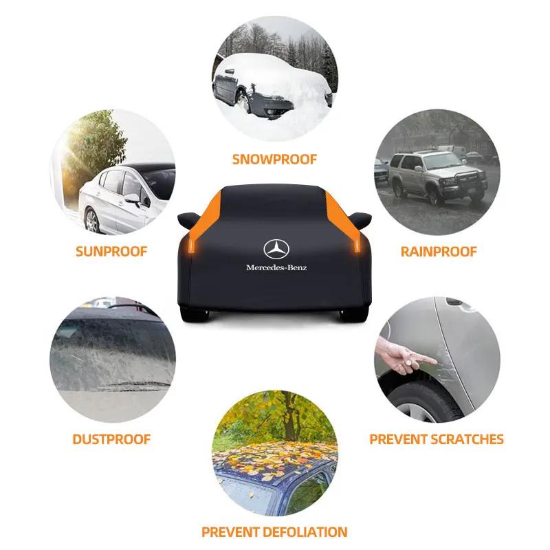 For Mercedes-Benz GLC Series X253 C253 New Car Premium Protecton Cover Windproof Auto Sun UV Rain Snow Dust Proof Protect Cover