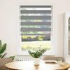 VidaXL Roller Blind Light Filtering 70x120 Cm Grey Blackout Blind Window Home 240195