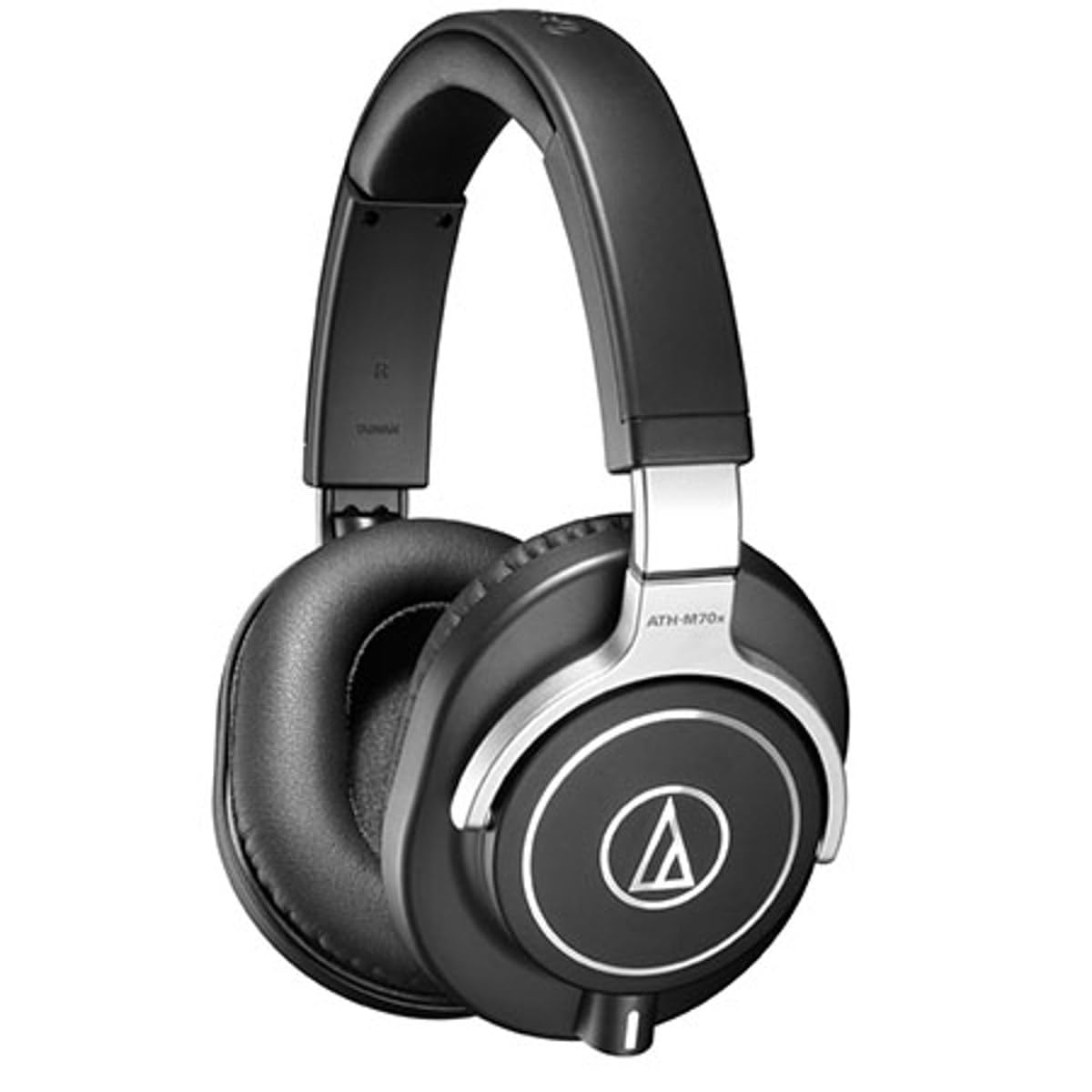 

Audio Technica Professional Monitor Headphones Wired DTM Recording Mix Mastering Home Recording ATH-M70x [] чорний