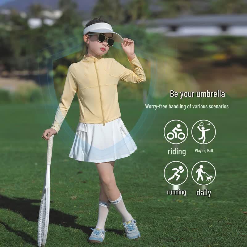 

Girls Summer UPF50+ Sun Protection Jacket M