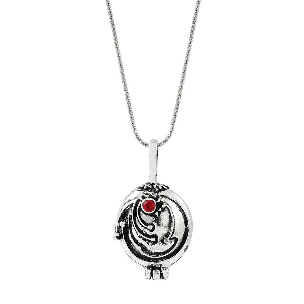 Retro cross necklace long pendant unisex hip hop chain accessory for men and women stylish sweater jewelry