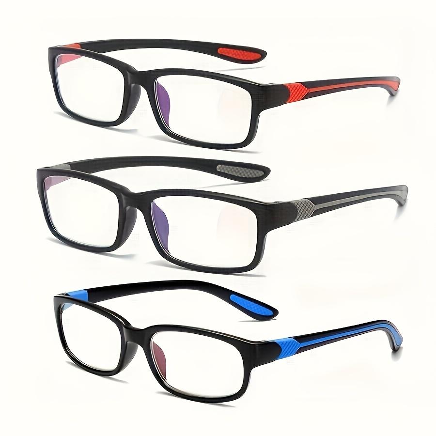 

3PCS Fashionable and Lightweight Reading Glasses TR90 with Full Frame Anti Blue Light Legs A Gift Suitable for The Elderly +150