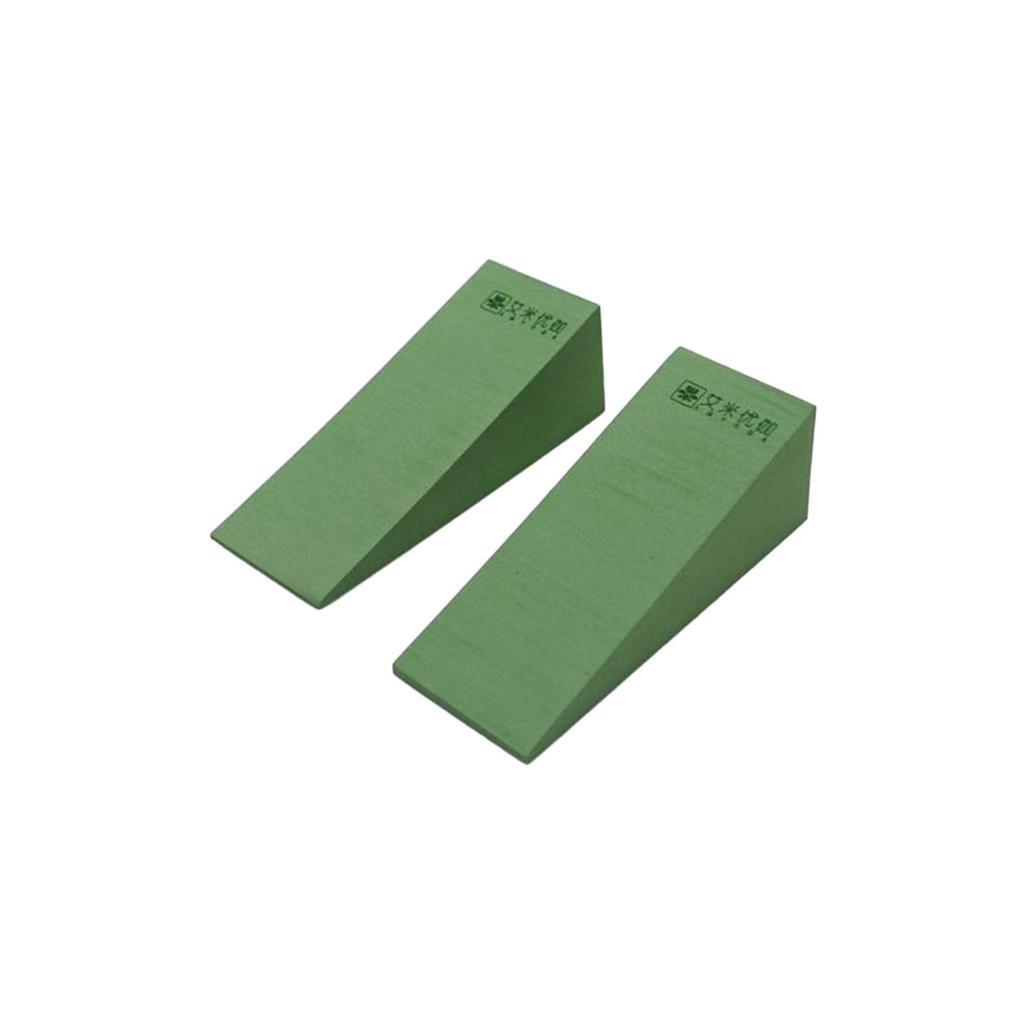 2x Foam Wedge Heel Stretcher Anti Slip Slant Board Calf