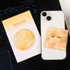 Fun Office Supplies Stick Note Pads, Funny Toast Bread Cookie Cheese Design Cute Notepad, 30 No Residue Notes Sheets/Pad Self Memo Pad for Home
