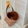 Plastic Wall Hanging Basket Decorative Garlic Ginger Storage Basket  for Kitchen