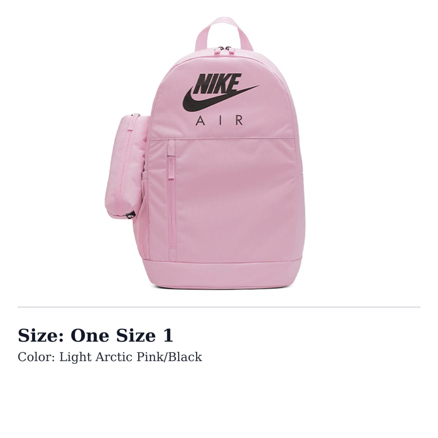 Nike Batohy Lehký Arktická růžová/Černá BA6032-676
