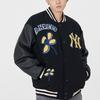 New MLB FW22 Baseball Jacket Unisex Black 3AJPF0124-50BKS
