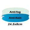 Crystal-Clear Motorcycle Helmet Anti-Fog Film Nano Rain-Repellent Night Day Riding Visor Shield Zero Distortion DIY Application
