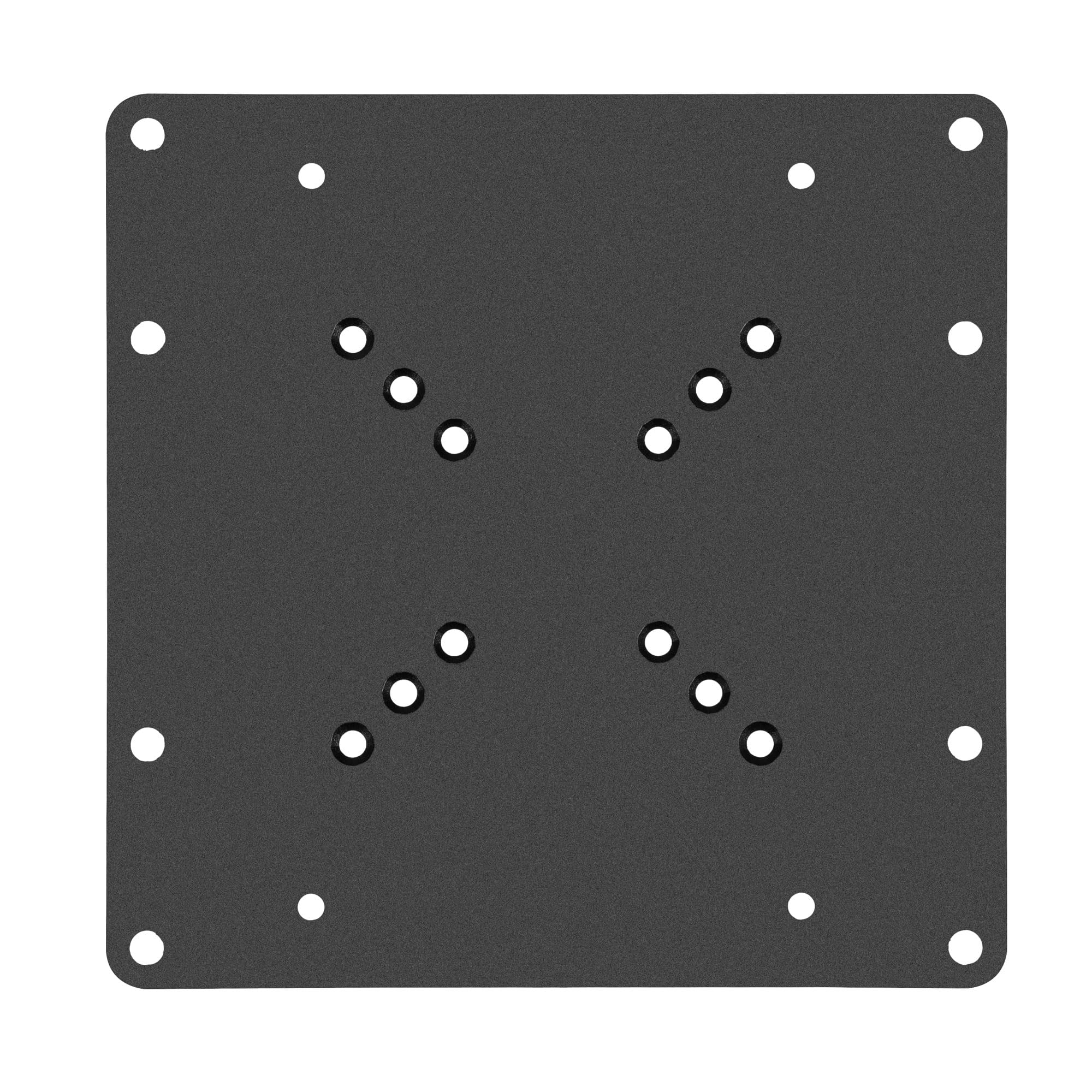 

Green House VESA Conversion Plate, 100x200/200x100/200x200, with VESA Screws, Compatible with TVs and Monitors (GH-VCPA-BK)