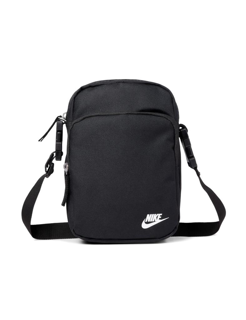 Nike Heritage Crossbody Shoulder Bag DB0456-010 Black Free Size (Polyester)