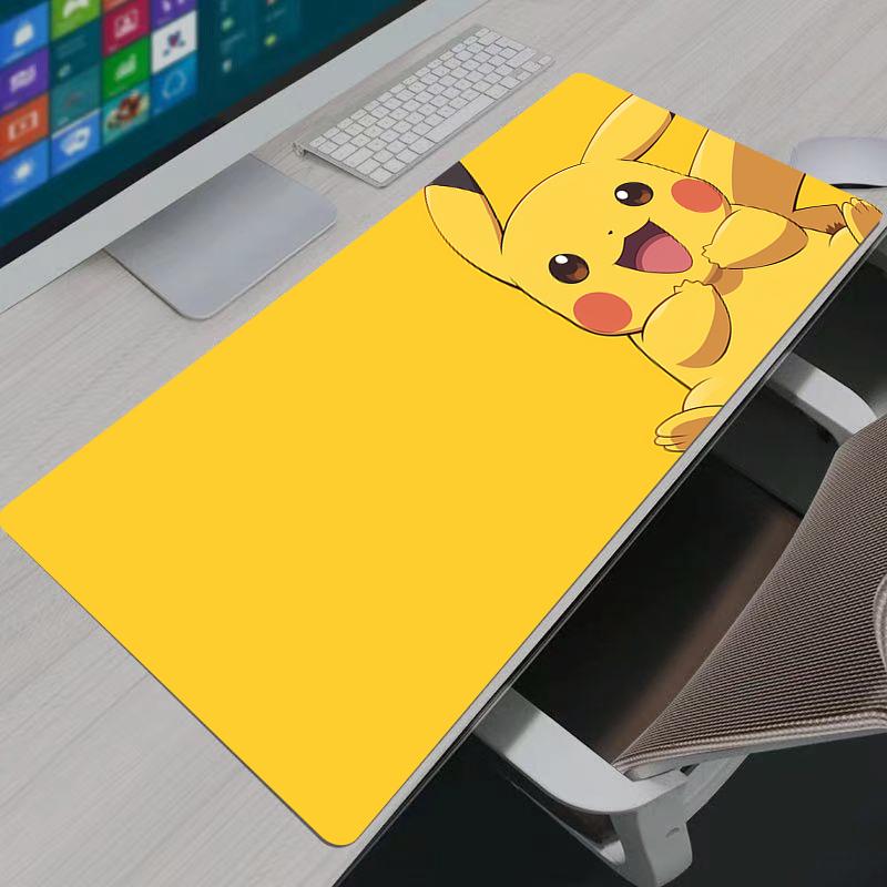 Pokemon Pikachu Mouse Pad Gamers Large Computer Extended Game Mousepad Desk Mat Keyboard Rubber durable Durable Carpet