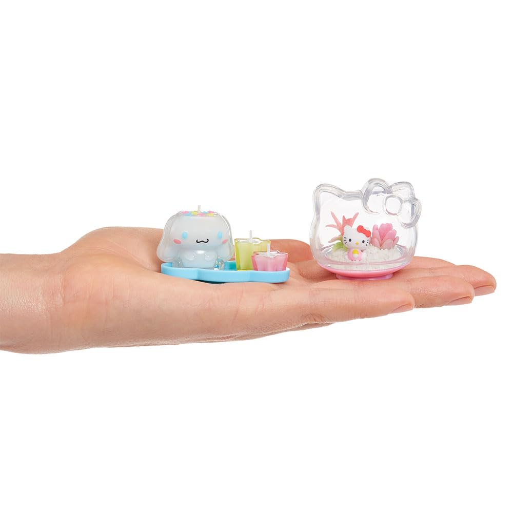 MGA Miniverse Make It Mini Hello Kitty and Friends Series 2 Mini Collectibles, Sanrio, Mystery Package, DIY, Crafts, Resin Play, Replica Food,