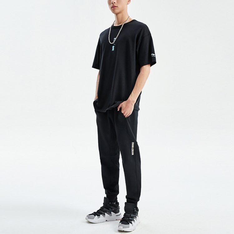 Li Ning Disney T Shirt Men's Black AHSR205-1