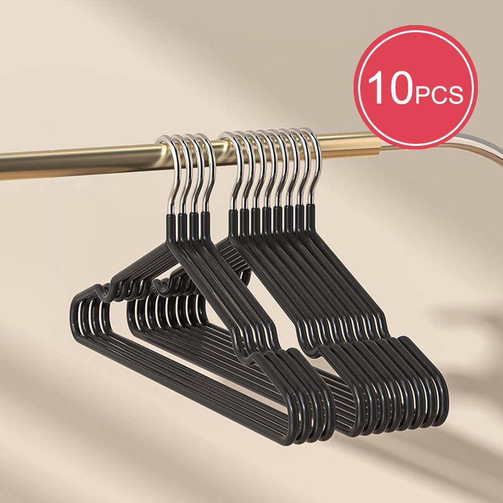 Non Slip Drying Hangers Non Marking Clothes Hangers for Home Use Metal Thick Clothes Hangers Storage Bedrooms Wardrobes Adult