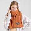 TFOTFO Double-Sided Fleece Warm Scarf