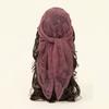 Hollow Out Embroidery Church Head Scarf Elegant Catholic Bride Scarf Lace Mantilla Scarf  for Women