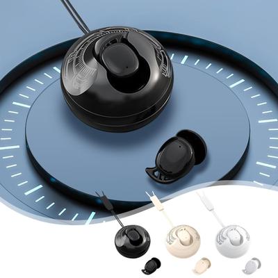 Kabellose Bluetooth 5.4-Ohrhörer für In-Ear-Anrufe, Geräuschunterdrückung, extrem lange Akkulaufzeit, kräftige Bässe, Surround-Sound-Effekt, Mini-Bluetooth-Ohrhörer