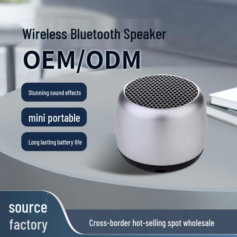 M1 Mini Portable Bluetooth Metal Subwoofer Speaker