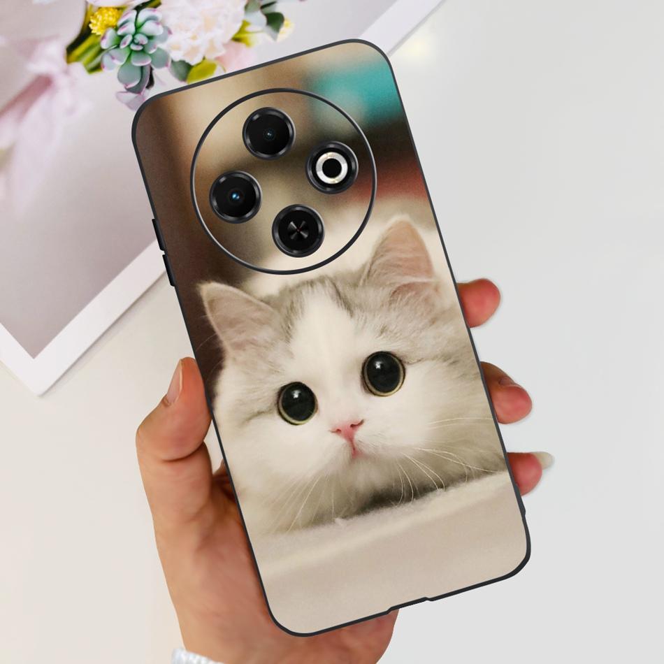 For Tecno Spark 30C Phone Case Spark30C 4G KI5 KI5n Elegant Printing Soft Silicone TPU Cases