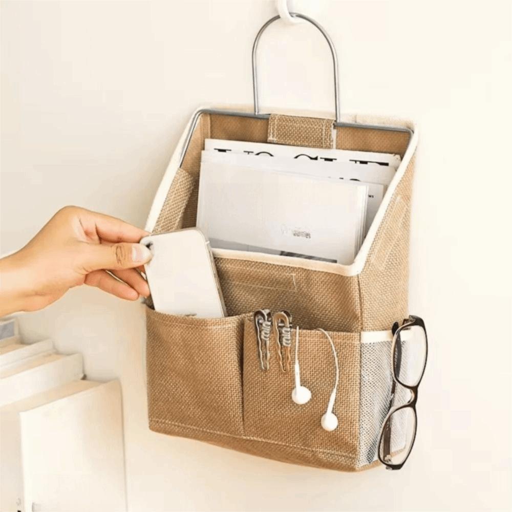 with Pockets Wall-Mounted Organizer Multifunctional Wall Hanging Pouch  Dormitory