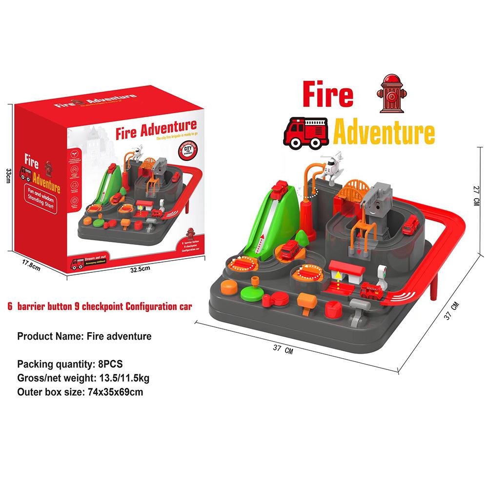 

Прорвись сквозь вагон, детская головоломка-упражнение, приключенческая игра красный