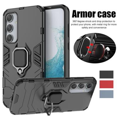 Capa Kickstand para Samsung Galaxy A15 A25 A35 A55 5G A05 A05S A14 A24 A34 A54 A13 A33 A53 Capa com suporte de anel Fundas Coque