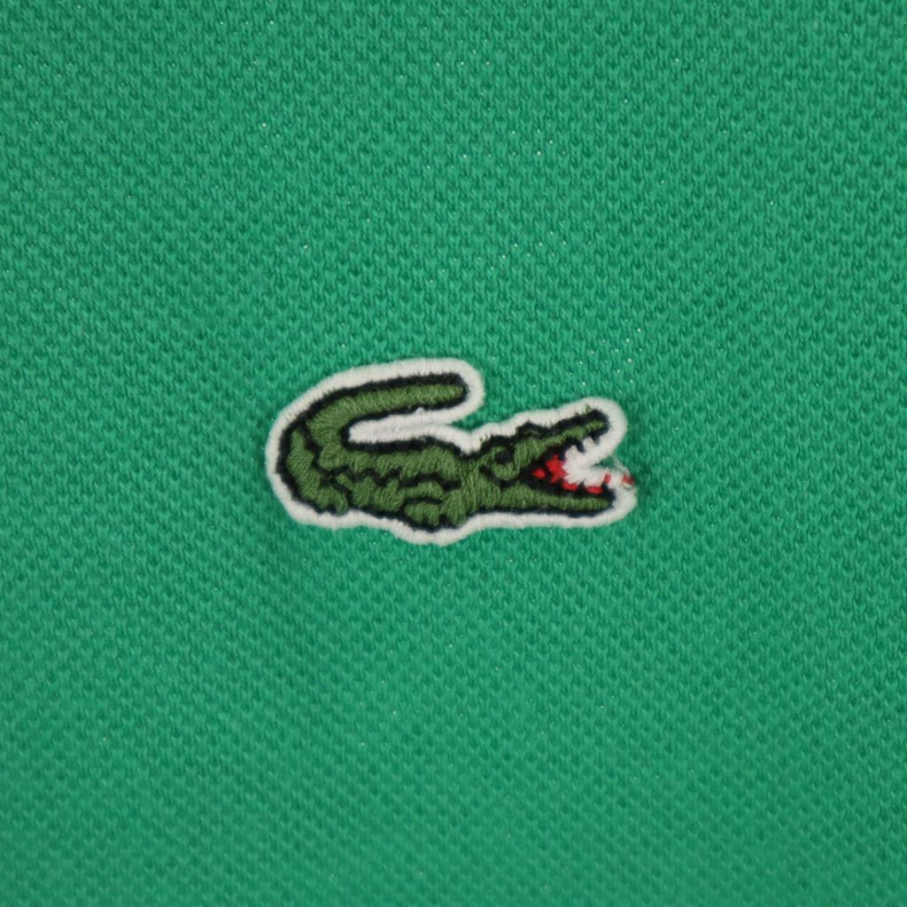Lacoste Made In Japan Short Sleeve Polo Shirt 3 Green Fawn Men's Used