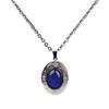 Cool Temperature Oval Locket Pendant Mood Changing Necklace Emotion Color change Jewelry for Men Women Lovers Photo Frame Box