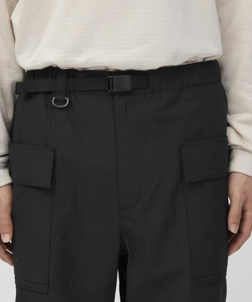 Snow Peak Hybrid TAKIBI Size L Pants, Flame-Retardant, Men's/Women's Pants, BLACK