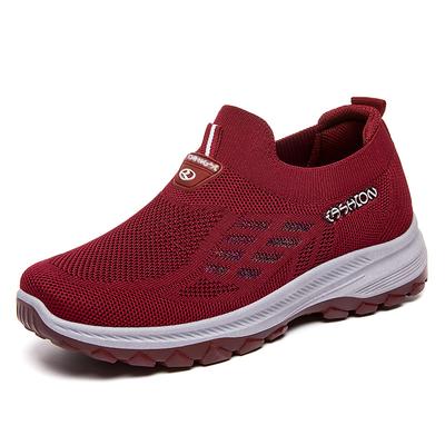 Spring and Summer Footwear Plus Size Comfortable Walking Shoes Breathable Soft-soled Women's Shoes