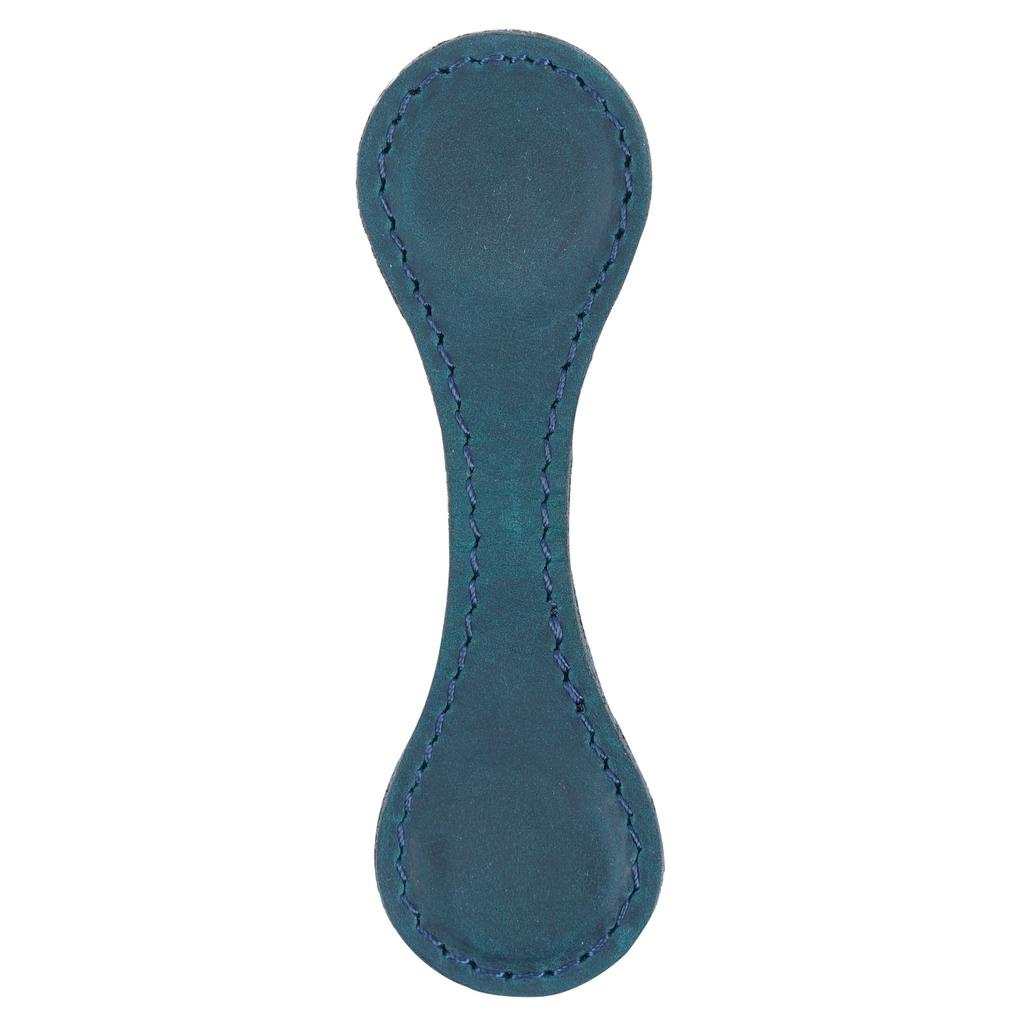 Cross Border Crazy Horse Leather Double Sided Magnetic Clip Bookmark Clip Handmade Head Layer Leather Booklet Cute Creative Decorations