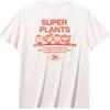 Anta X Super Plant Collaboration Lifestyle Series Sport Casual Prosty Jednolity Kolor Okrągły Dekolt Pulower Nadrukowane Litery Krótki Rękaw T-shirt 962528106-1
