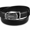 C30-CA BLACK 110 ELITE Men' Leather Belt + CERTIFICATE