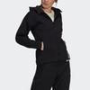 Adidas W Z.N.E Fz Solid Color Sports Hoodie Women Jackets Black GT9759