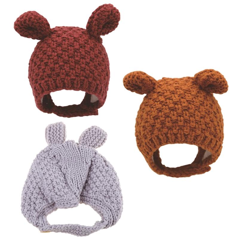 Hiver Chaud Bonnet Bebe Casquette Protection D Oreille Tricote Couleur Unie Chapeau Pour Enfant Enfant Acheter A Prix Bas Livraison Gratuite Avis Reels Avec Des Photos Joom