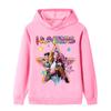 KPop Dämonenjäger Rumi Derpy Cartoon Mädchen Junge Kapuzenpullover Warm Kinder Welle Mode Lässige Oberteile Lässige Mädchenkleidung