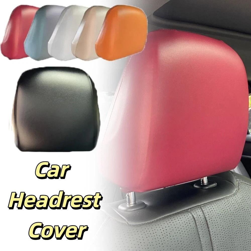 Waterproof Universal Car Headrest Cover Dustproof Elastic Headrest Cover Truck