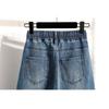 DIMANAF 2026 Primavera Estate Donna Taglie Forti Jeans Nuova Moda Pantaloni Lunghi da Donna Denim Cotone Oversize Gamba Larga