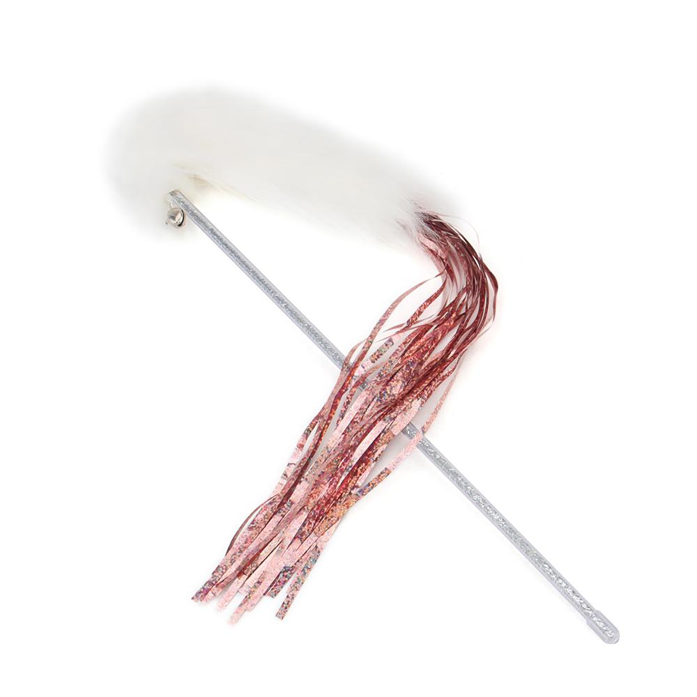 3pcs Feather Tassel Cat Toy Interactive Pet Toys Kitten Play Scratch Cotton Cat Teaser