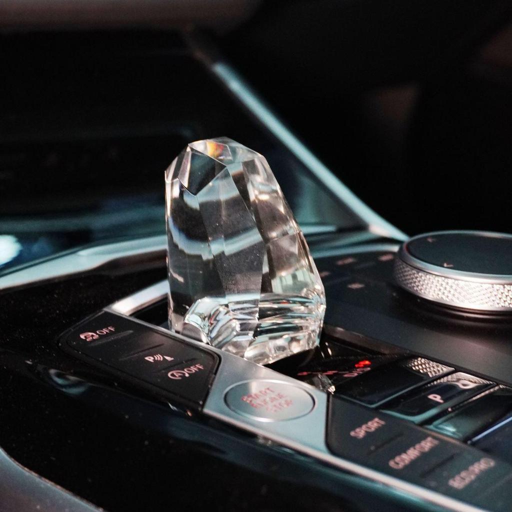 Orchid Crystal Gear Shift Knob Cover for BMW 3/4 Series, X1, X2, I3, I4