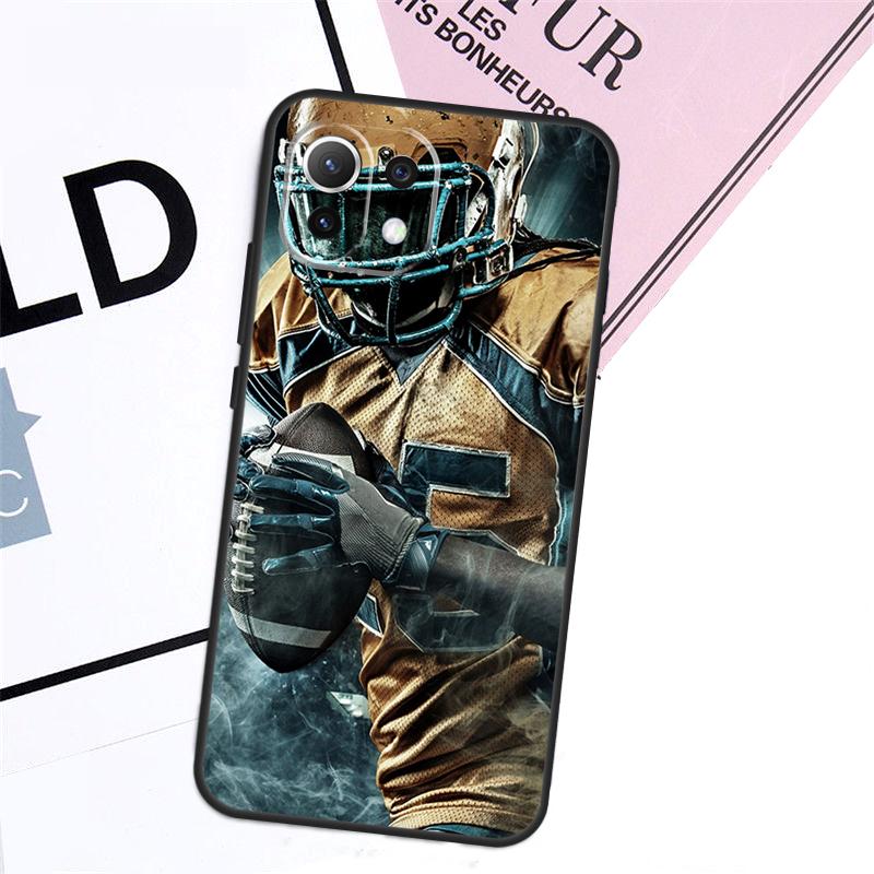 Rugby Football Sport For POCO X3 X5 X6 Pro F3 F5 M5s M6 Pro Cover For Xiaomi 13T 12T 11T 14 Pro 12 13 Lite Case