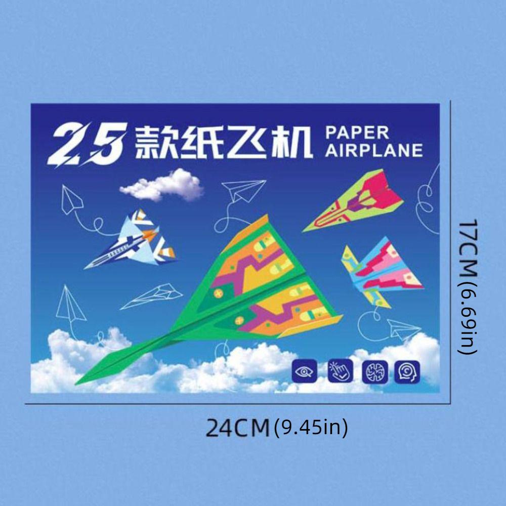 Art Learning Airplane Origami Set Paper Versatile Paper Aircraft Toy Parent-child interaction