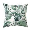 New Tropical Plant Cushion Peach Skin Pillow Nordic Fresh Living Room Sofa Pillow Cover