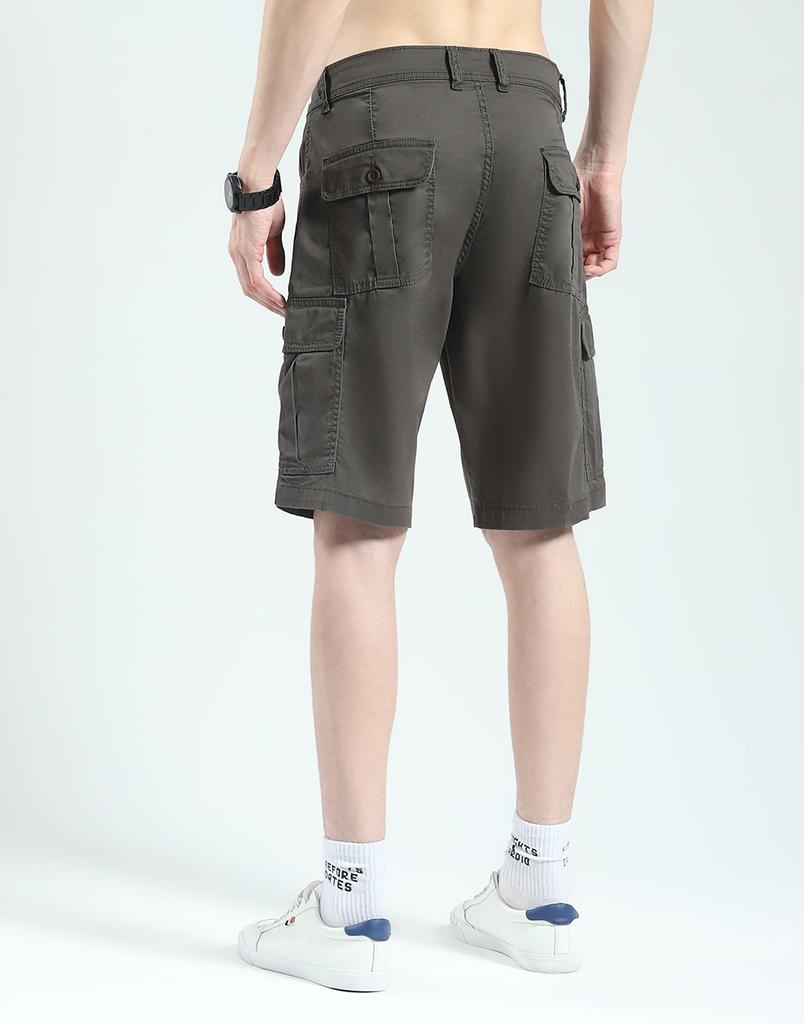 Monte Carlo Men's Solid Regular Fit Short