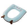 Warm Toilet Seat Cushion Cartoon Washable Toilet Cushion Easy Install Toilet Pad  Home Toilet