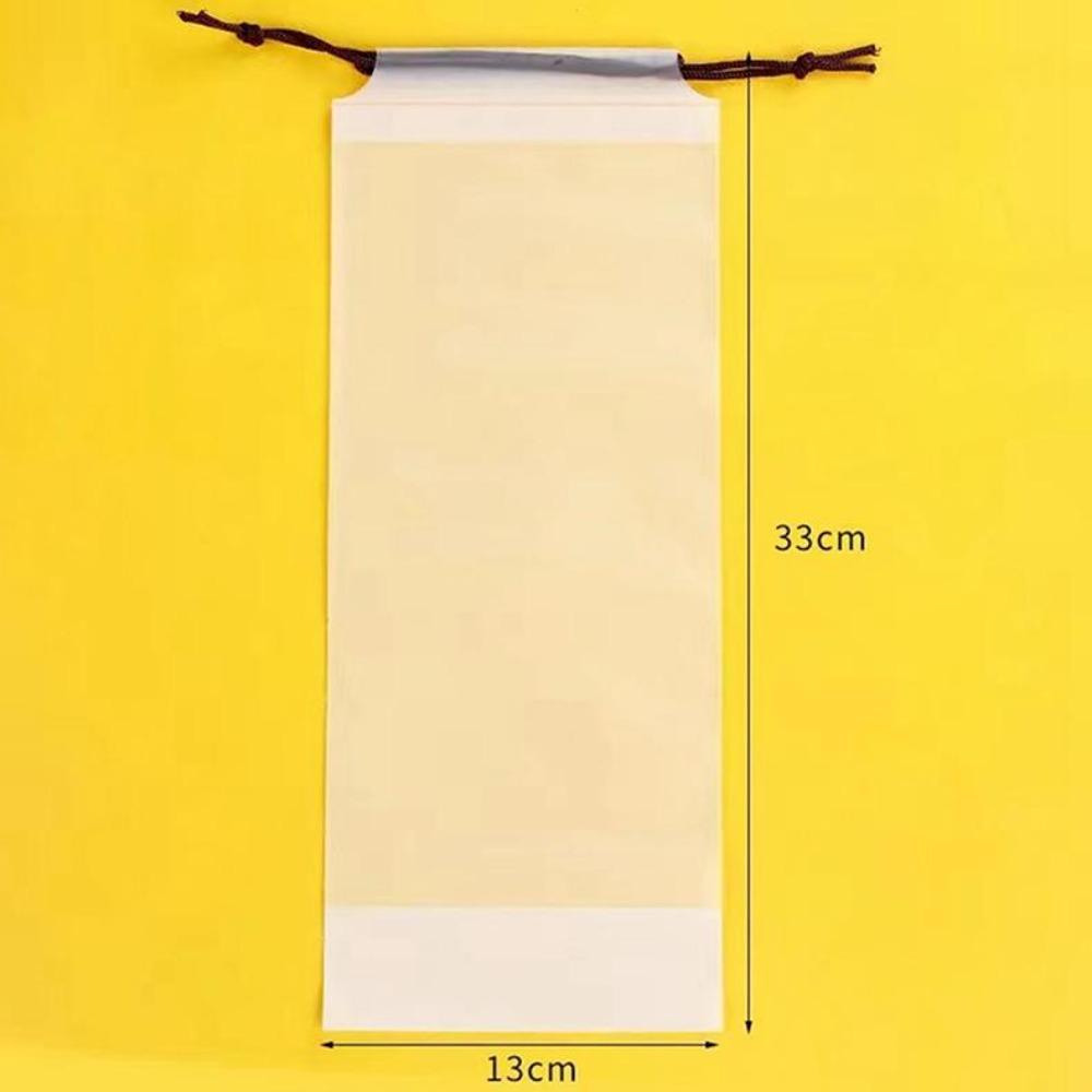 1PC Waterproof Home Outing Umbrella with Transparent Drawstring Storage Bag