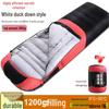 White Duck Down Zero Degree Sleeping Bag for Winter, Outdoor, and Indoor Use