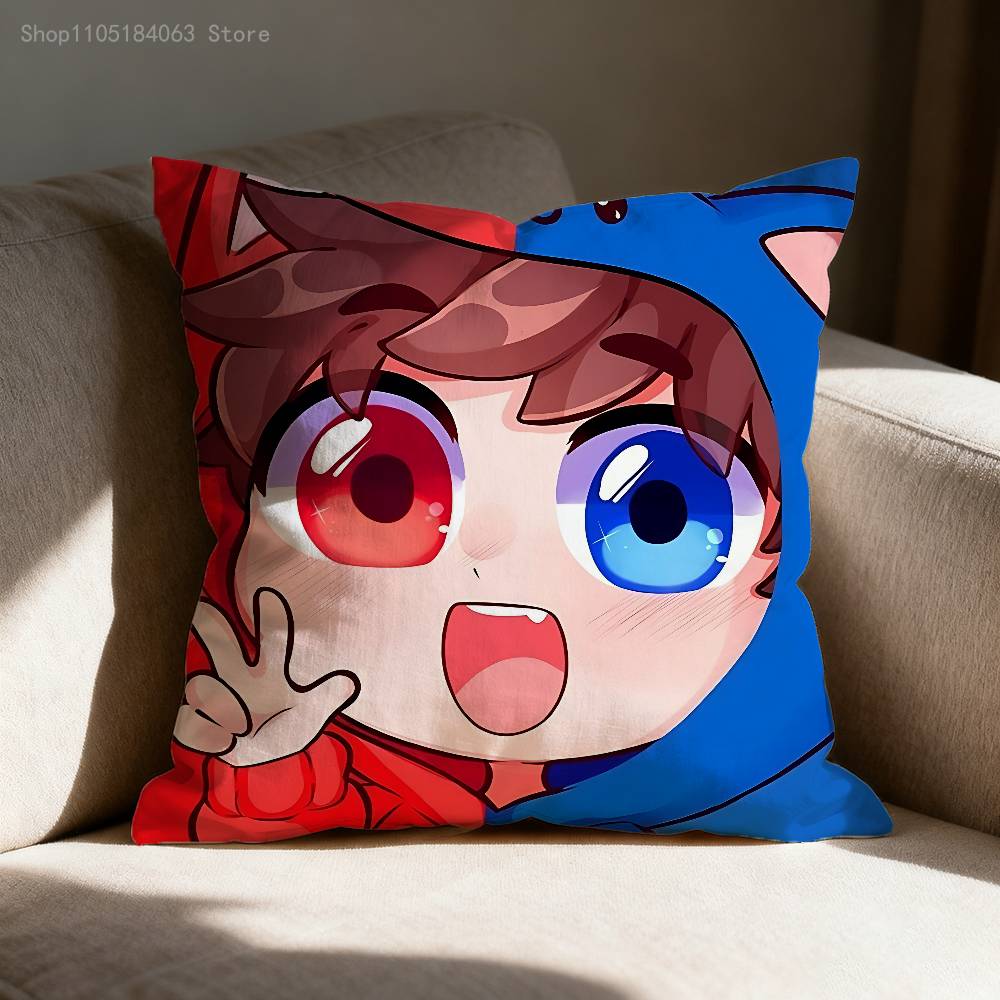 

Cute O-Omz C-Crew Pillow Case Print Polyester Fiber 40X40 cm Home Sofa Throw Cushion Cover Decoration 65cmx65cm