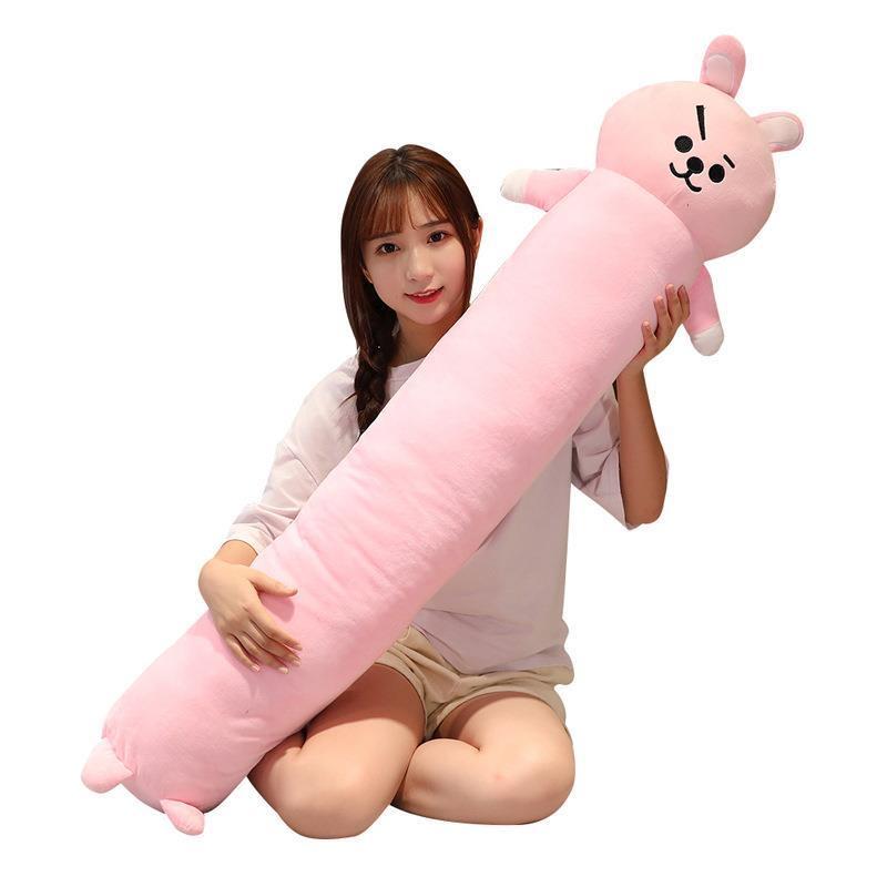 

BTS подушка для сна обнимашка BT21 Kpop Мягкая подушка-кукла 90cm розовый